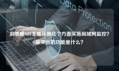 洞察眼MIT主要从哪几个方面实施局域网监控？最突出的功能是什么？