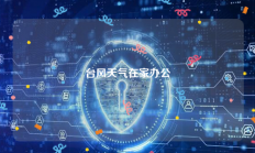 台风天气在家办公