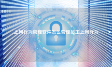 上网行为管理软件怎么管理员工上网行为