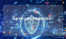 企业为什么要安装电脑监控软件？