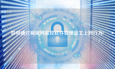 如何通过局域网监控软件管理员工上网行为?