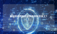 最好的内网监控软件如何监控员工？