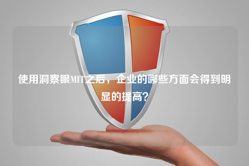 使用洞察眼MIT之后，企业的哪些方面会得到明显的提高？