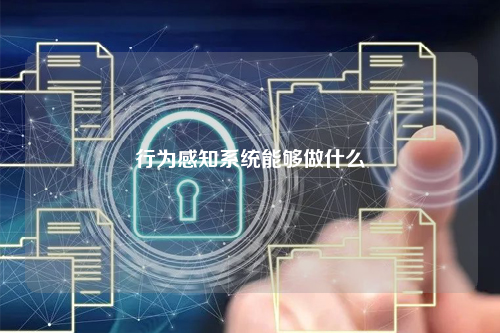 行为感知系统能够做什么